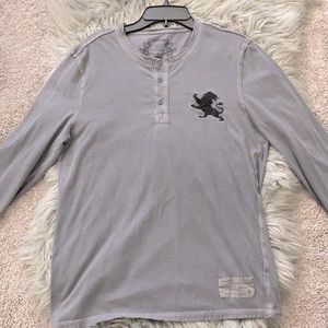 🚫SOLD🚫3/$15 Express Long sleeve grey
